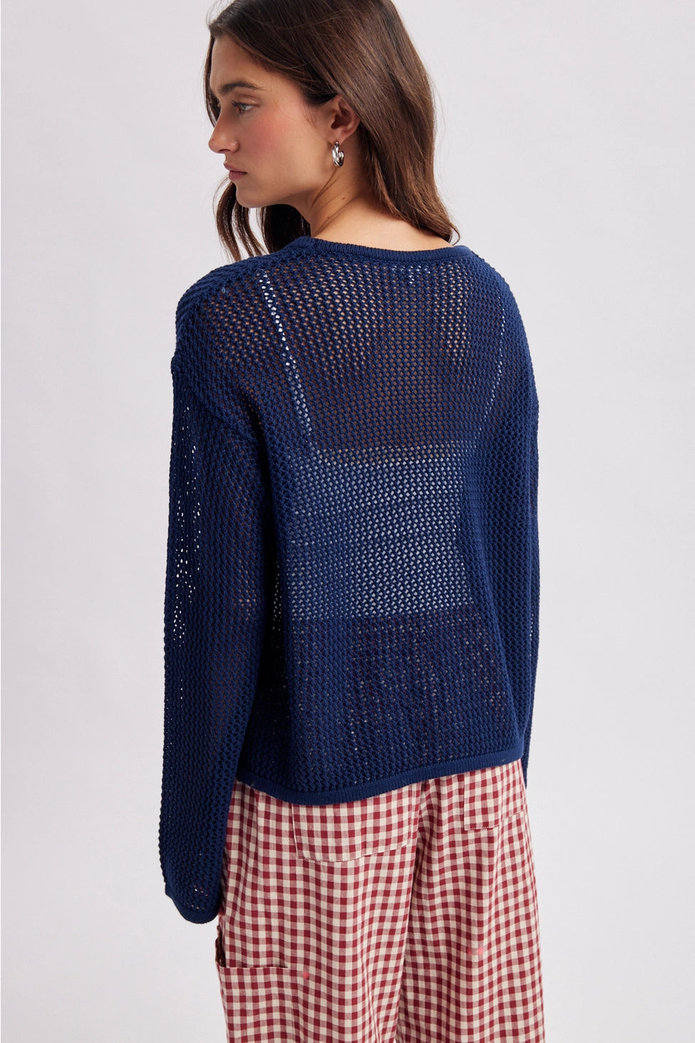 Anchor Open Knit Sweater