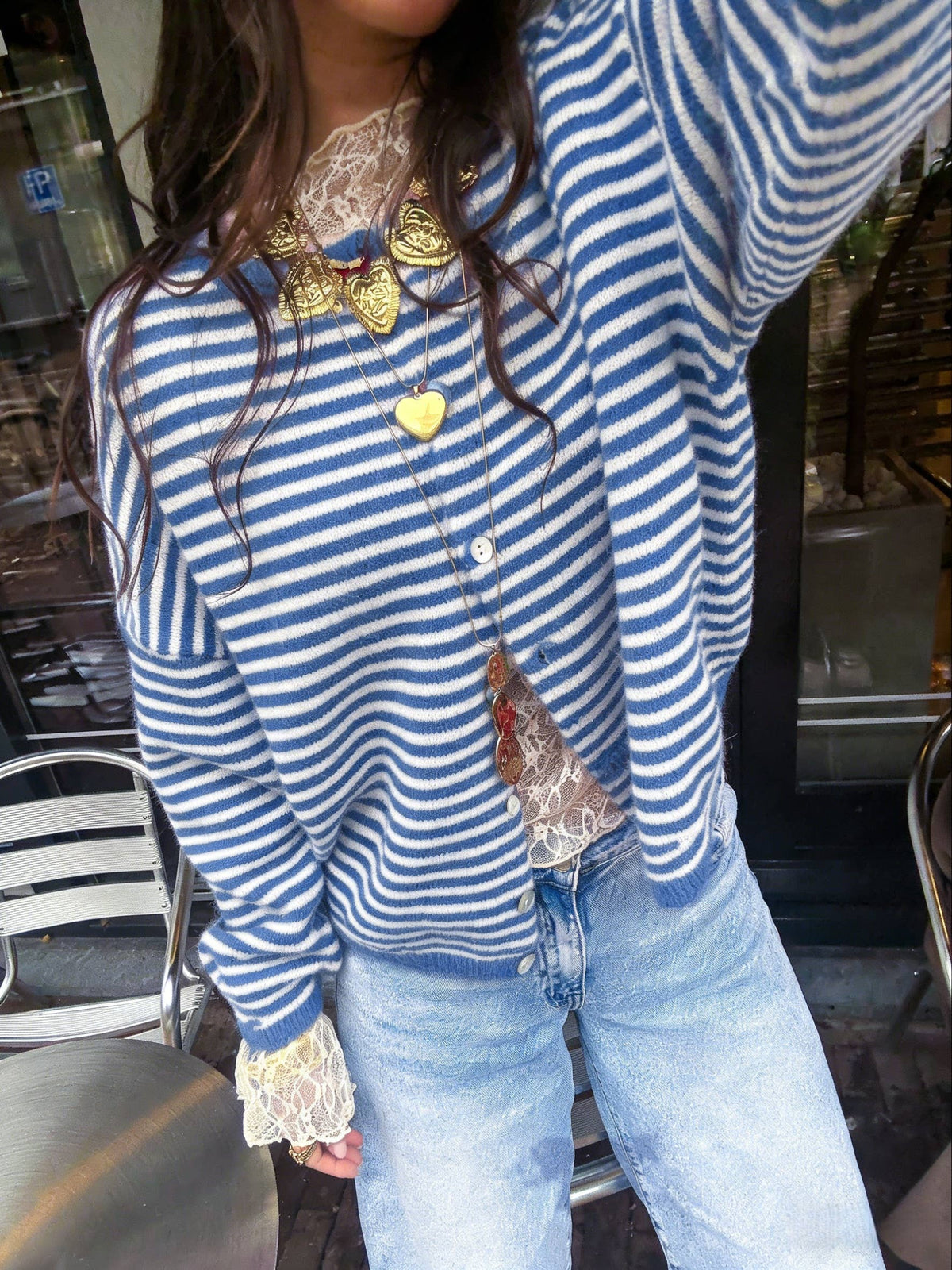 Lightweight Roll Neck Cardigan