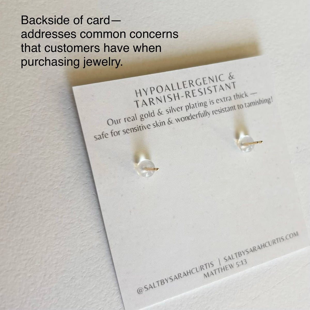 18K Gold Plated Starfish Studs