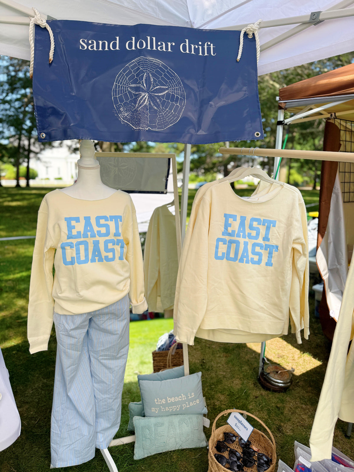 Butter East Coast Off The Shoulder Sweatshirt