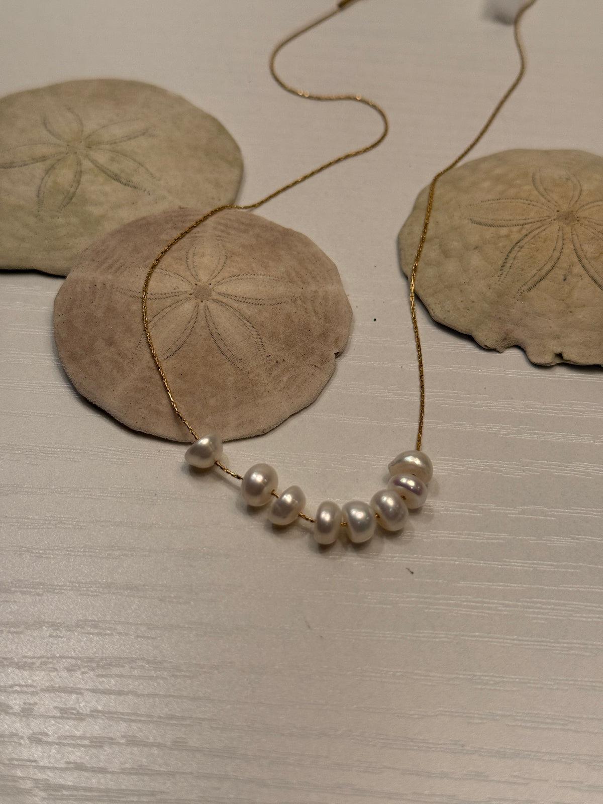 Freshwater Pearl Gold Plated Necklace